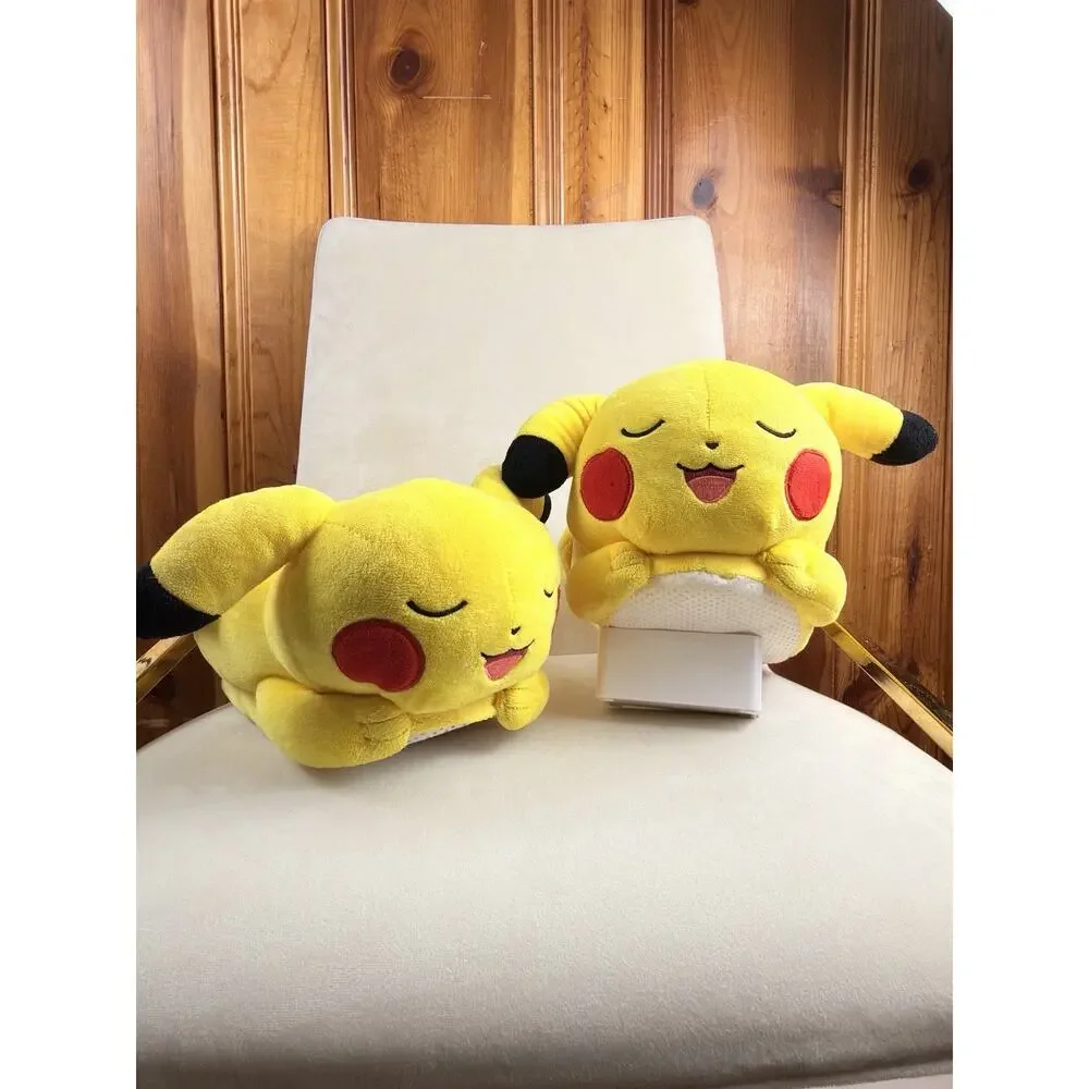 Pokémon Pikachu Plush Slip-On Slippers Yellow Non-Slip Unisex kids US 5
